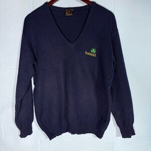 Blarney Castle Ireland V-Neck Sweater